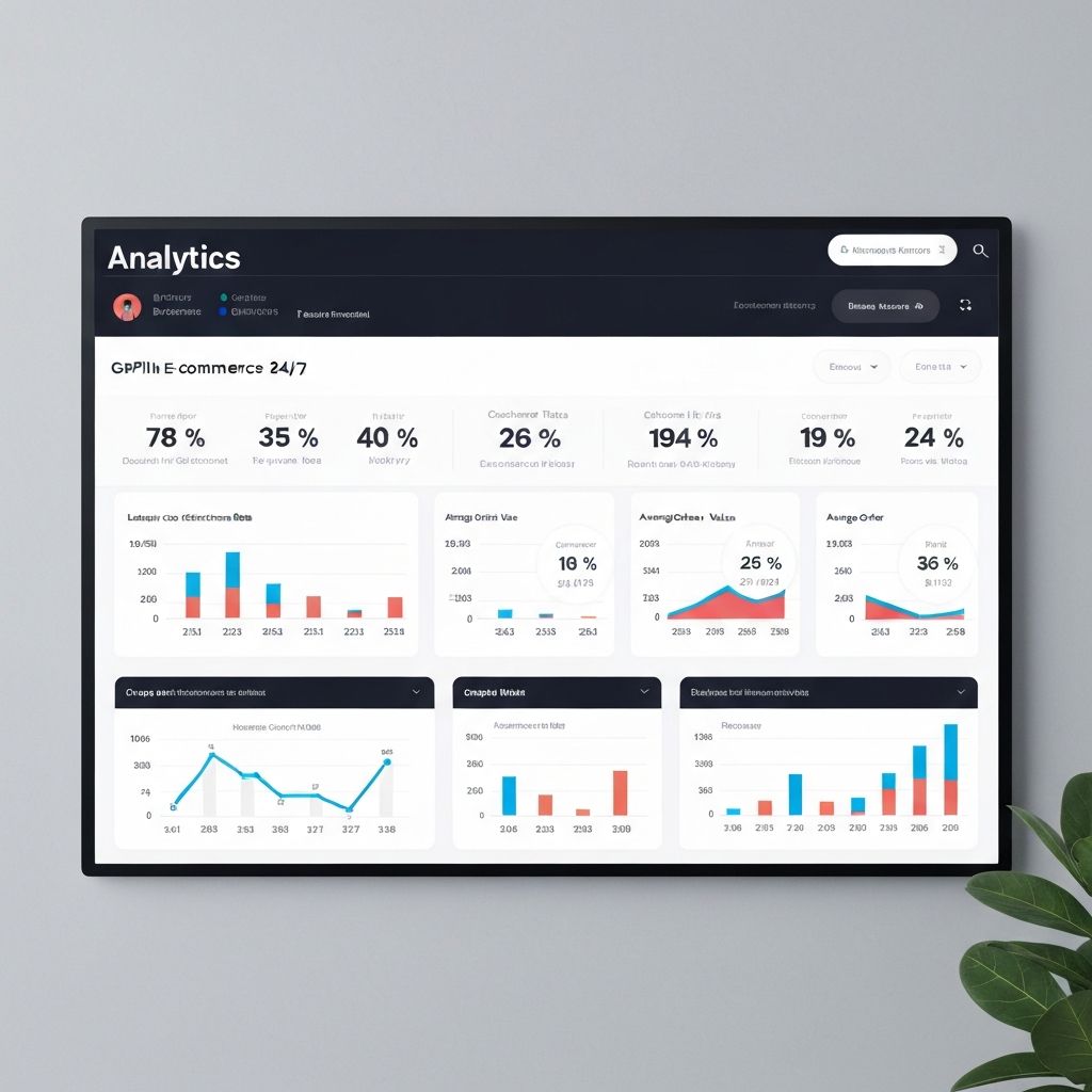 Analytics dashboard